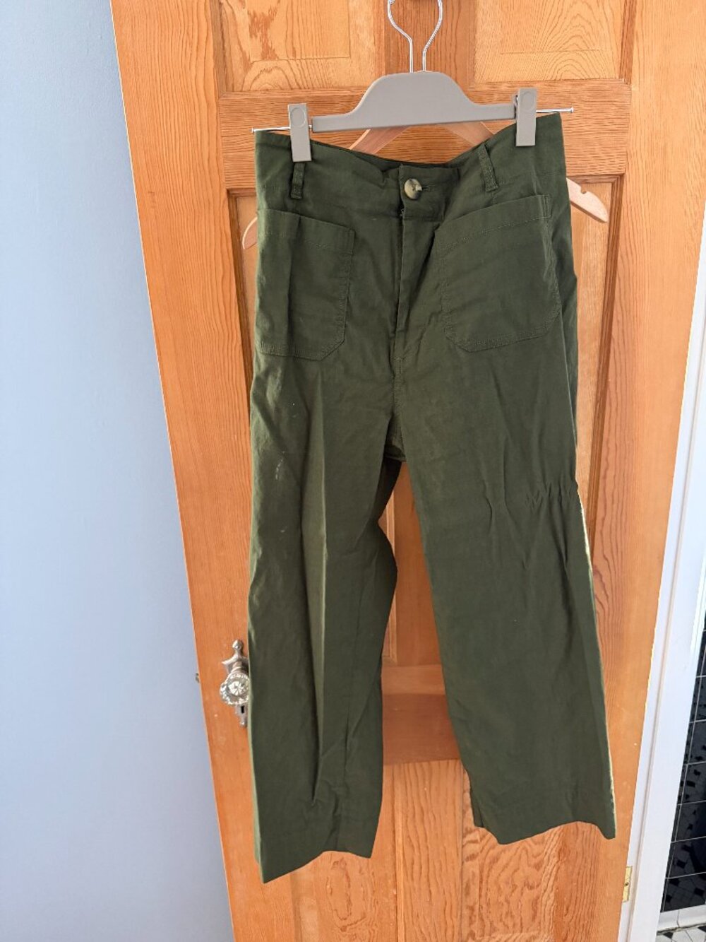 Anthropologie Maeve Colette Pants Olive Size 29